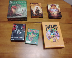 6 Card Game Lot: Dragonwood, Fox in the Forest, Coloretto, Fairy Tale + 2 More