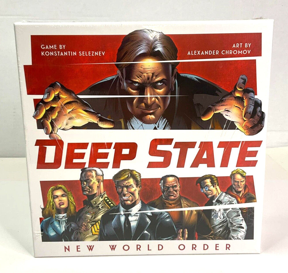 Deep State New World Order Board Game By Crowd Games – NEW