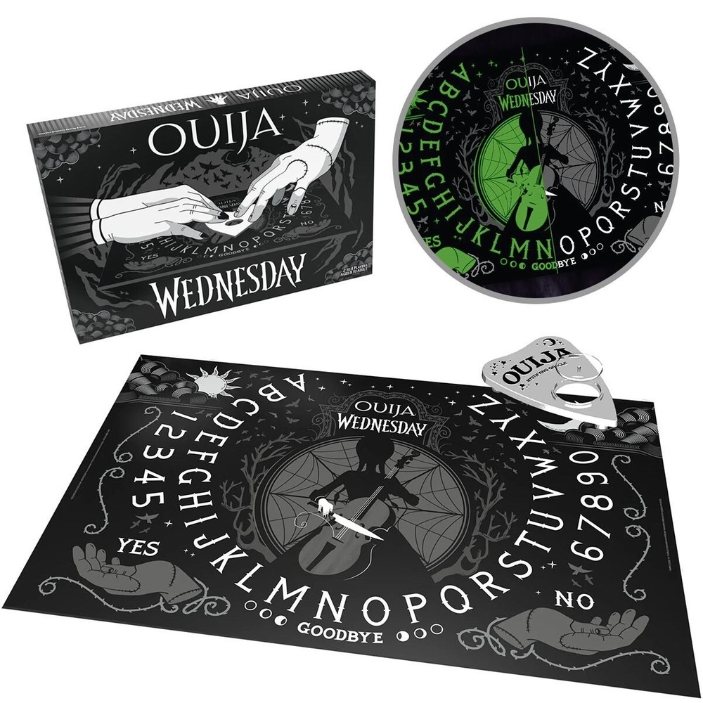 Netflix • WEDNESDAY • Ouija Board • Choice of Free Wednesday Funko • Ships Free