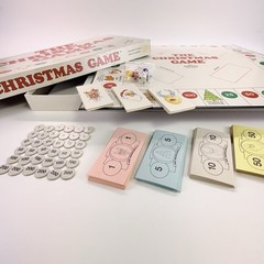 The Christmas Game- By Holiday Games -Vintage 1980 Board Game-Complete VG/VG+