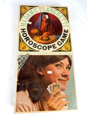 1967 Madame Planchette Horoscope Board Game Selchow Righter Complete CIB w Box