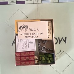 1940S Or 50 Monopoly Game It Appears To Be Complete Lots Of Fun For Everyone