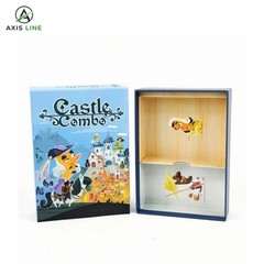 Castle Combo Board Game 2-5 Players English Version Strategy Game for Party/Fami