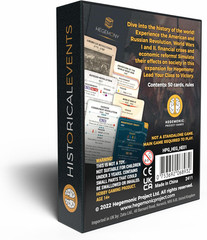 Hegemony: Historical Events Expansion – 50 New Cards Add Events to Your Gameplay