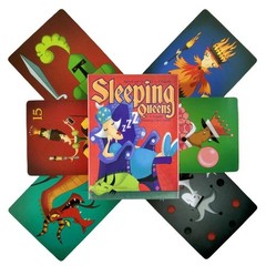 Sleeping Queens Card Game Full English Family Strategy Kids Party Board Game