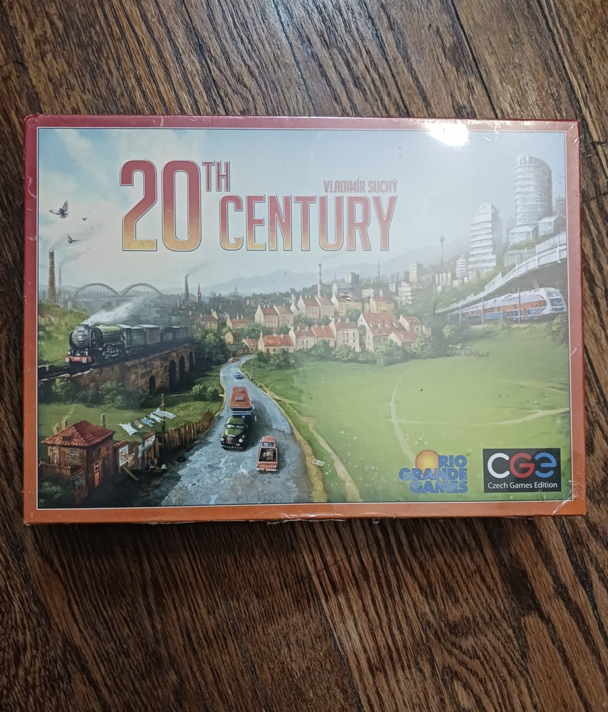 20TH CENTUY By Vladmir Suchy Czech Games Edition NEW SEALED