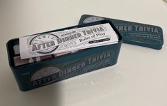 After Dinner Trivia Game by Hacche Ages 14 and Up For 2 or more Players