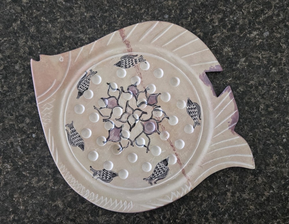 Marble? Fish Shaped Solitaire Marbles Game Board Flawed But Cool