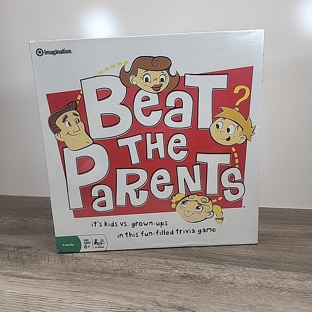 Board Game Trivia Challenge Beat The Parents Kids Vs Adults Brand New