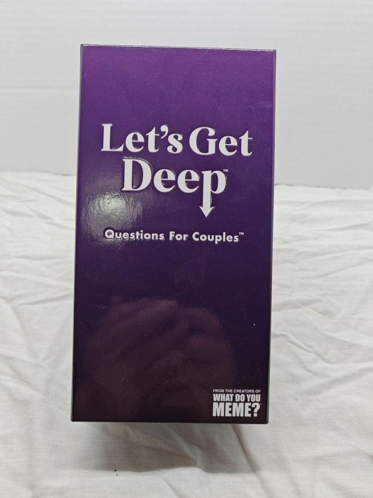 Let’s Get Deep – The Adult Party Game for Couples by What Do You Meme?