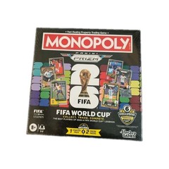 Monopoly Panini Prizm FIFA World Cup Board Game Hasbro Games Exclusive Pack
