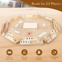 2-8 Players Games Gifts, Easter Gifts/Easter Basket Stuffers for Adults, Rumm…