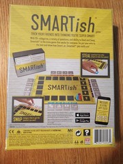 SMARTish Trivia Board Game by Mattel New Factory Sealed Party Family Game NIB