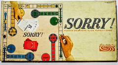 Sorry! – Parker Brothers – Family Board Game – Complete – Vintage 1964