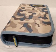 TRAVEL SIZE GAMES BATTLESHIP & DIMINO’S both compleat & in TRAVEL CASES