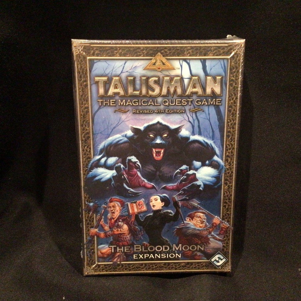 SEALED! ORIGINAL FFG Talisman Revised 4th Ed Game THE BLOOD MOON Expansion
