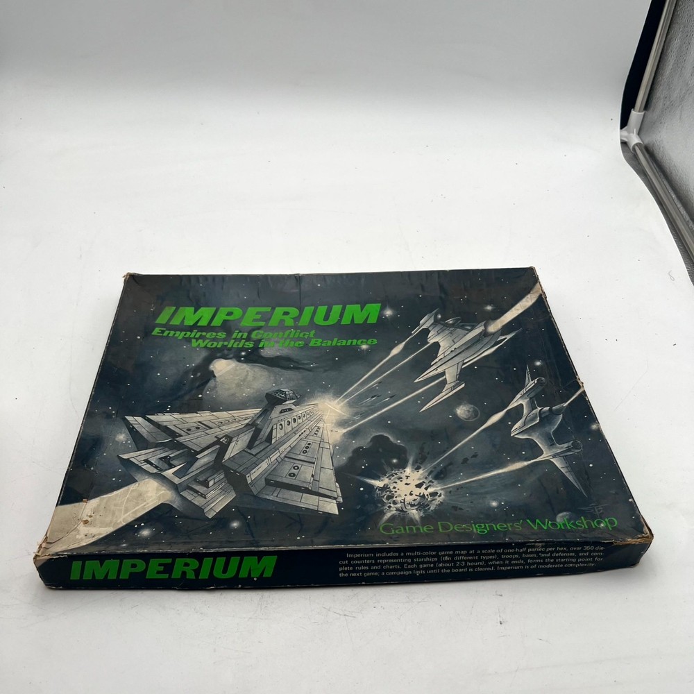 Imperium Empires In Conflict Worlds In Balance Science Fiction Board Game 1977