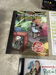 Dungeons And Dragons VS Rick And Morty D&D Tabletop Role Playing Game -COMPLETE!