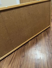 Vintage 1960s Merdel Skittles No #401 Wooden Bowling Game BOARD ONLY