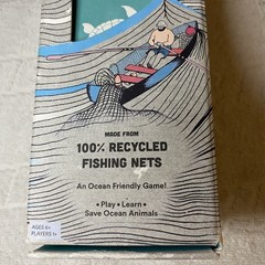Jenga Ocean Game Eco-Friendly Bureo Made From 100% Recycled Fishing Nets 2017