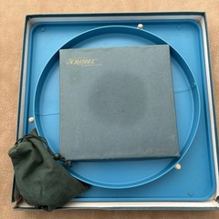 Vintage 1977 Scrabble Deluxe Edition Set Board Turntable Selchow Righter