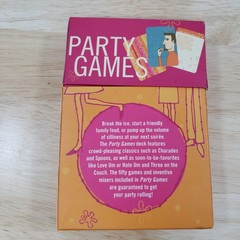 Party Games 50 Incredibly Fun Crowd-Pleasers Card Deck Compass Labs 2002 Adults