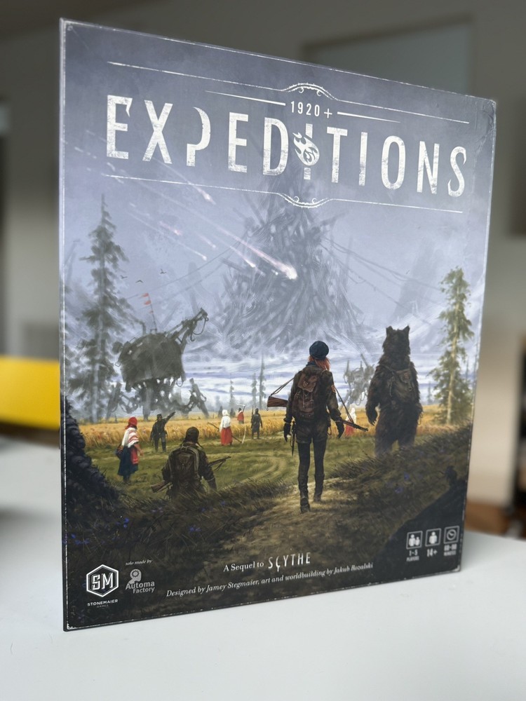 Expeditions: A Sequel to Scythe (Standard Edition) Board Game Stonemaier