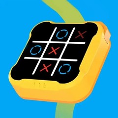 Tic-Tac-Toe Board Multifunctional Electronic Game Montessori Educational Table