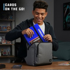 CardGuard Trading Card Binder Pro-Folio – 9 Pocket 12×9.75×0.75 inches, Blue