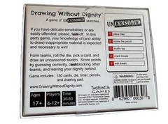 Drawing Without Dignity – A NEW adult party game of uncensored sketches
