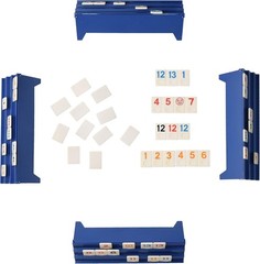 Classic Rummy Cube Game Set for 2-10 Players – Portable & Durable Canvas Bag