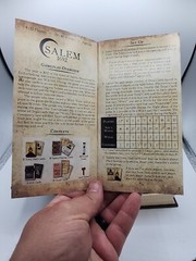 Salem 1692 Board Game Facade Games Dark Cities Series 100% Complete Sealed Cards
