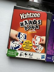 Lot Of 5 Family Card Games, Swipe, Trivial Pursuit Steal,Yahtzee, Yes-5, Whac..