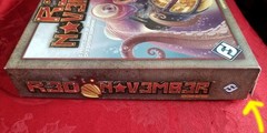 Red November Board Game, Fantasy Flight Games, 100% Complete, Out of Print