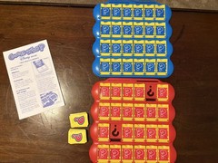 Guess Who? Disney Edition 2005 Milton Bradley Board Game Missing 2 Red Flaps