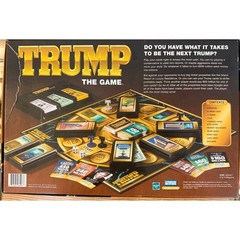 Trump The Game Parker Brothers 2004 Complete Adult Board Game Hasbro Rare