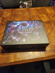 Deep Madness, 5 expansions, 2 miniature packs Profundum and Monstrum boxes