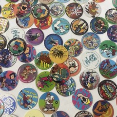 Vintage 90 ’s POG Collection – Lot of 150+ POGs As Seen In Photos