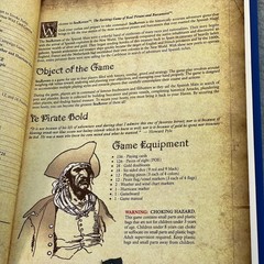 VTG 2006 Sea Rover Board Game 2.0 Edition History in Action Pirate Strategy READ
