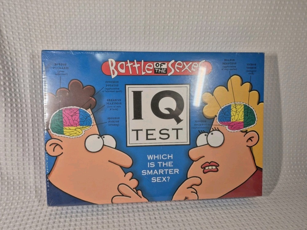 Battle Of The Sexes IQ TEST Game New Manufacture Sealed Imagination Ent 2003