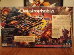 Claustrophobia Board Game by Asmodee Complete