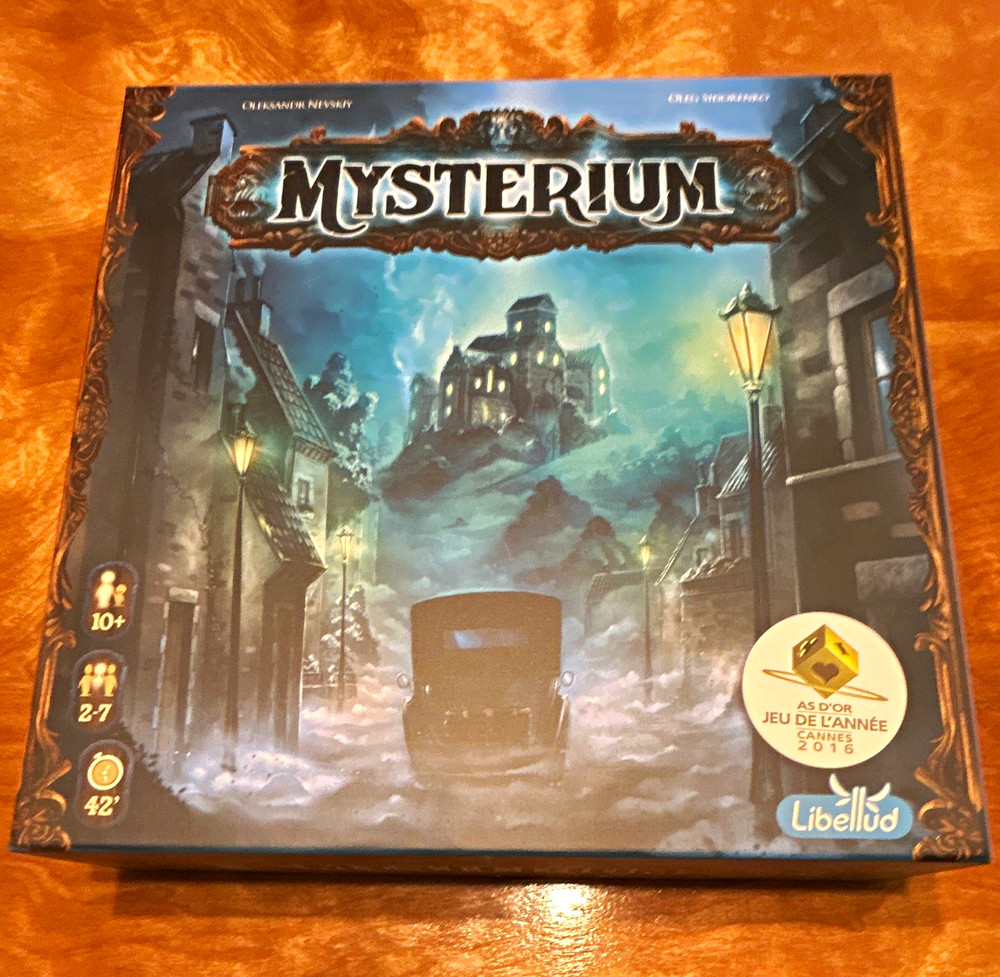 Libellud Mysterium Mystery Board Game 2-7 Players Age 10+ 42 Min Illustrated