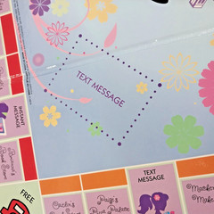 2009 Monopoly Boutique Edition Pink Floral Complete Charms Keepsake Y2K