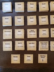 AGE OF MYTHOLOGY BOARD GAME TILES BUILDING BLOCKS TERRAIN RESOURCE 180 PIECES