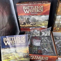 Battles of Westeros Bundle | Core Set + Five Expansions | FFG | Many UNPUNCHED!