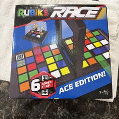 SEALED Rubik’s Race METALLIC EDITION, Classic Fast-Paced Strategy Board Game