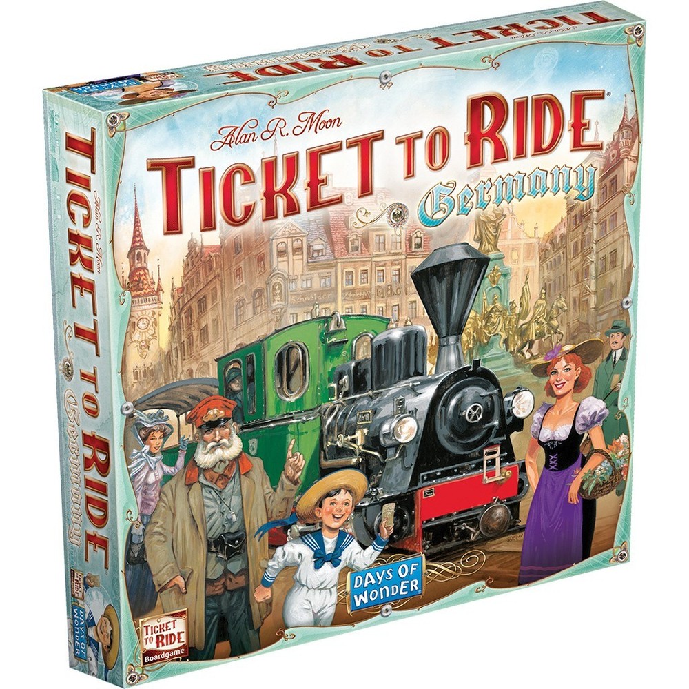Ticket To Ride Germany Board Game Days Of Wonder DOW7215 Alan Moon