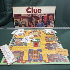 Vintage Clue COMPLETE Parker Brothers 1986 Classic Detective Game Ships Free
