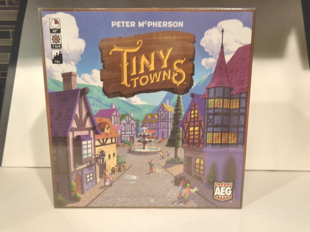 AEG 7053 PETER MCPHERSON 2019 TINY TOWNS GAME SEALED