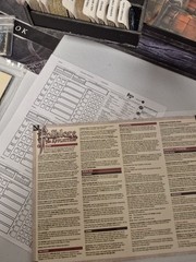(X2) Folklore the Affliction 2nd Edition & Dark Tales Expansion Board Game RPG
